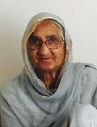 Expressing grief over the death of Mrs. Gurnam Kaur Ji, mother of migrant poet Jaspal Singh Dasuhi